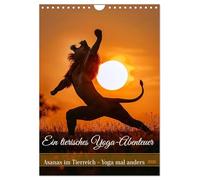 Ein tierisches Yoga-Abenteuer (Wandkalender 2026 DIN A4 hoch), CALVENDO Monatskalender: Asanas im Tierreich - Yoga mal anders