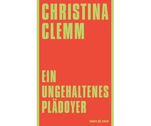 Ein ungehaltenes Plädoyer: "Das Plädoyer einer brillanten Juristin dafür, die Eindämmung von Gewalt nicht den Gerichten zu überlassen." Manon Garcia