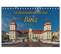 Ein Wochenende im Ostseebad Binz (Tischkalender 2026 DIN A5 quer), CALVENDO Monatskalender: Binz - Die Inselschönheit auf Rügen