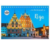 Ein Wochenende in Riga (Tischkalender 2026 DIN A5 quer), CALVENDO Monatskalender: Riga-Entdeckungen im Baltikum