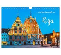 Ein Wochenende in Riga (Wandkalender 2026 DIN A4 quer), CALVENDO Monatskalender: Riga-Entdeckungen im Baltikum