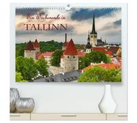 Ein Wochenende in Tallinn (hochwertiger Premium Wandkalender 2026 DIN A2 quer), Kunstdruck in Hochglanz: Tallinn-Entdeckungen im Baltikum