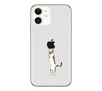 Einaily Coque pour iPhone 16 Case Crystal Clear Coque de téléphone Mode Chic Motif Ultra Mince TPU Silicone Chat Bumper Antichoc Anti-rayures Coque de protection pour iPhone 16 Slim Cover