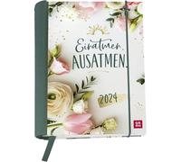 Einatmen. 2024 : Wochenkalender mit 12 Postkarten (Terminplaner für die Handtasche)