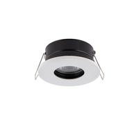 Einbaustrahler Couverture Aluminium Blanc Extérieur Ø8 , 3cm Rond GU10 Balcon