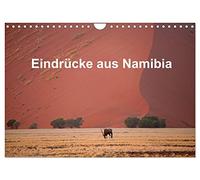 Eindrücke aus Namibia (Wandkalender 2026 DIN A4 quer), CALVENDO Monatskalender: Eindrücke einer Reise von der Namib zur Etosha