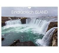 Eindrücklich Island 2026 (Wandkalender 2026 DIN A4 quer), CALVENDO Monatskalender: Wandkalender mit persönlichen Motiven aus Island