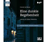 Eine dunkle Begebenheit: Lesung mit Walter Hilsbecher (1 mp3-CD)