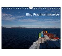 Eine Frachtschiffreise (Wandkalender 2026 DIN A4 quer), CALVENDO Monatskalender: Als Passagier auf einem Containerschiff