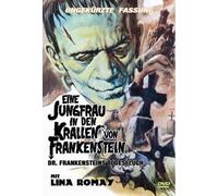 Eine Jungfrau in den Krallen von Frankenstein