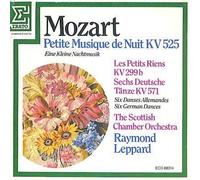 Eine kleine nachtmusik Serenata n.13 K 525 in SOL Danza tedesca K 571 n.1 > n.6 (1789) Petits riens K 299b (1778) (balletto)