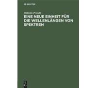 Eine Neue Einheit Für Die Wellenlängen Von Spektren
