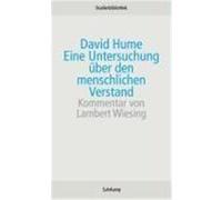 Eine Untersuchung über den menschlichen Verstand Hume, David (Auteur)