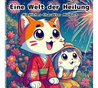 Eine Welt der Heilung: Niedliches Charakter Malbuch, Malbuch für Erwachsene, Teenager und Kinder