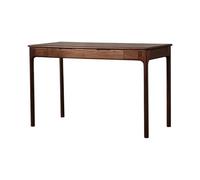 EINES Bureau Table de Jeu Bureau à Domicile Bureau Chinois Moderne en Bois Massif, Noyer Noir, Table de Calligraphie, Lampe Luxe, Bureau d'ordinateur, d'étude, établi(1200 * 560 * 750mm)