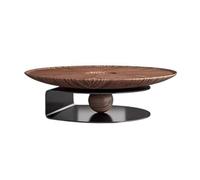 EINES Table basse ronde lumineuse de luxe exquise simple salon personnalité créative petit appartement table d'appoint (100 cm)