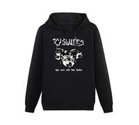 Eines The Casualties We are All Me Have Printed Black Pullover Hoodies Mens Unisex Sweatshirts XXL
