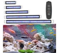EINFEBEN Éclairage d'aquarium LED, éclairage LED d'aquarium RGB pour plantes aquatiques de 90 à 115 cm et aquariums d'eau douce, dimmable