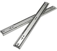 EINFEBEN Glissières de tiroirs 45mm Coulisse pour charges lourdes Coulisse à billes à sortie totale Rail étroit 250mm 2 pièces