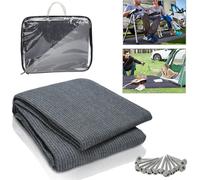 EINFEBEN Tapis d'auvent Tapis de tente Tapis de store Equipement de camping Toile de tente Imperméable Outdoor Tapis de camping Tapis de pique-nique Tapis de sol pour caravane 300x300cm