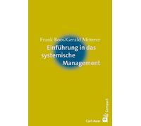 Introduction au management systémique – Carl-Auer Verlag