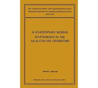 Einführung In Die Analytische Geometrie Der Ebene Und Des Raumes
