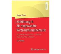 Einführung In Die Angewandte Wirtschaftsmathematik