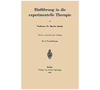 Einführung In Die Experimentelle Therapie