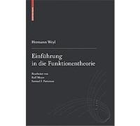 Einfuhrung in Die Funktionentheorie Hermann Weyl, Ralf Meyer, Samuel J. Patterson (Auteur)