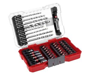 Einhell 108763 39 pièces Assortiment de forets et d'embouts