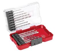 Einhell Set de forets M-CASE 16 pcs bois/pierre/métal tige E6.3 boîte incl.