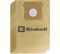 Einhell Sacs de rechange pour aspirateur 15 L - 5 pièces - Compatible eau et poussière - Beige