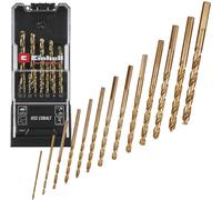 Einhell 249013 HSS-Co Jeu de forets pour le métal 1.5 mm, 2 mm, 2.5 mm, 3 mm, 3.2 mm, 3.5 mm, 4 mm, 4.5 mm, 4.8 mm, 5 mm, 5.5 mm, 6 mm, 6.5 mm 1 set