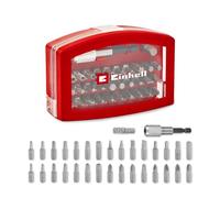 Einhell Boîte à embouts Bit-Box 32 pièces – 30 embouts 25 mm CrV, porte-embouts 60 mm, adaptateur