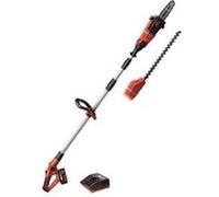 Einhell Outil multifonctions sans fil GE-HC 18 Li T – ébrancheur 200mm, taille-haies 400mm