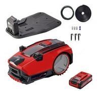 Einhell Robot Tondeuse FREELEXO CAM 500 Power X-Change (18 V, moteur Brushless, Caméra intégrée, surface de gazon max. de 500 m²) Livré avec Batterie 3,0 Ah et Chargeur