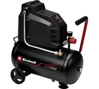 Einhell Compresseur à air TC-AC 190/24/8 I OF (1100 W, Cuve de 24 L, Pression 8bar, Débit d'aspiration 190 l/min, Moteur sans huile, Réducteur de pression)