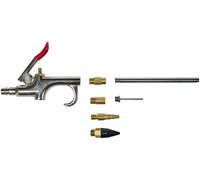 Einhell Pistolet de soufflage en kit – Soufflette pour compresseur 8 bar, raccord rapide, 7 embouts