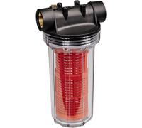 Einhell Filtre anti-sable pour pompe à eau 25 cm, cartouche, filetage laiton, 2 raccords R1