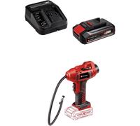 Einhell 4326556 Compresseur sans fil CE-CC 18 Li (2,5 Ah) Power X-Change 11 bar avec 1 accu, écran numérique, coupure automatique