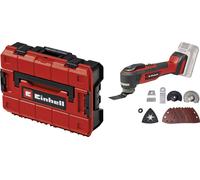 Einhell 4465190+4540011 Outil multifonction sans fil brushless, sans batterie, sans chargeur, + accessoires, + mallette Nomb
