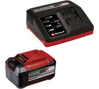 Einhell 4512114 Power X-Change PXC-Starter-Kit 5,2Ah & 4A Fastcharger Batterie pour outil et chargeur 18 V 5.2 Ah Li-Ion