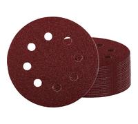 Einhell 492120 Papier abrasif pour ponceuse excentrique Grain 80 (Ø x H) 125 mm