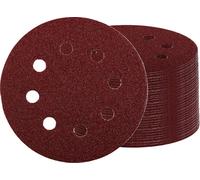 Einhell 492170 Papier abrasif pour ponceuse excentrique Grain 60 (Ø x H) 125 mm x 13 cm 100 pc(s)