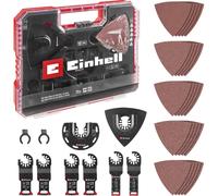 Einhell 708136 XLPLUS-CASE HCS, Oxyde d'aluminium, Acier Chrome-Vanadium Set