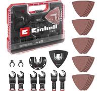 Einhell 708136 XLPLUS-CASE HCS, Oxyde daluminium, Acier Chrome-Vanadium Set outils multifonction 1 set