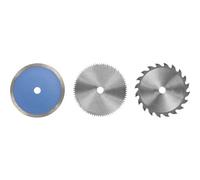 Set 6-DISC- HM 85 mm x 10 mm pour mini-scie circulaire - Einhell