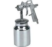Einhell Accessoires pour compresseurs Pistolet de peinture pulvérisateur, godet à succion