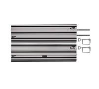 Einhell Aluminium Guide Rails 1000mm Avec 2 Connecteur Bars 2 Pinces EINPSGR1MX2
