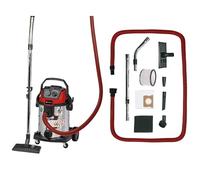 Einhell Aspirateur de Chantier Te-VC 2025 SACL (1 200 W, Cuve 25L, Classe de poussières L, pour des poussières de valeurs MAK Sup.1 MG/m³) Vendu avec Plusieurs Buses et filtres